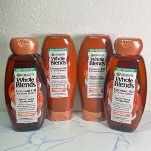 NEW Garner Whole Blends Women's Shampoo & Conditioner 4pk BUNDLE